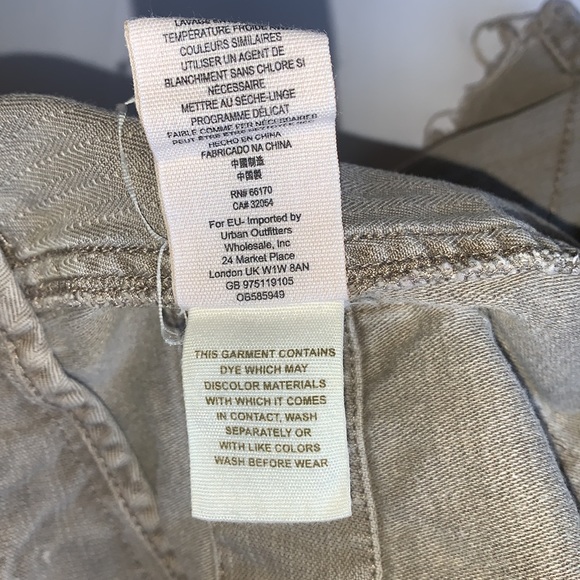 Free People Shorts Size 10 Tan - Picture 7 of 7